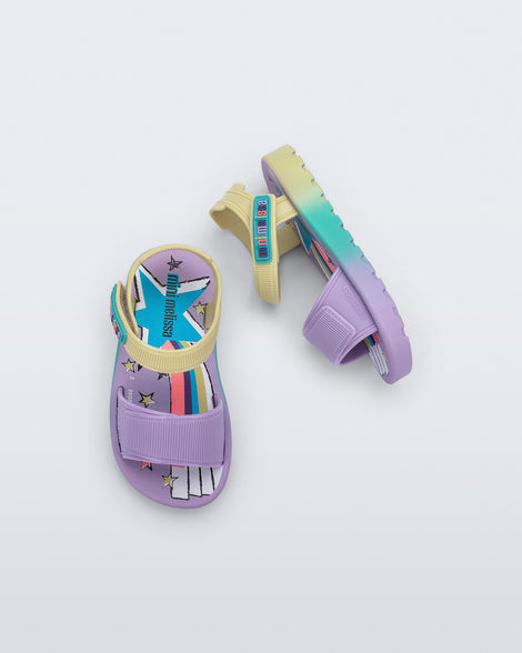 Mini Melissa Colors Lilac/Green