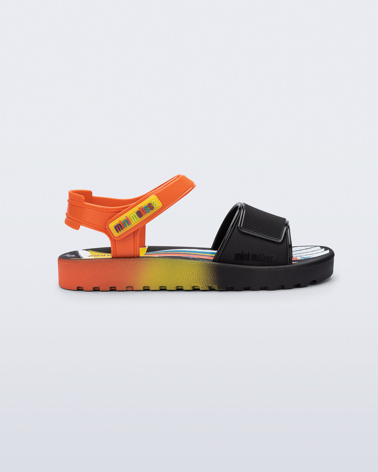 Mini Melissa Colors Black/Orange