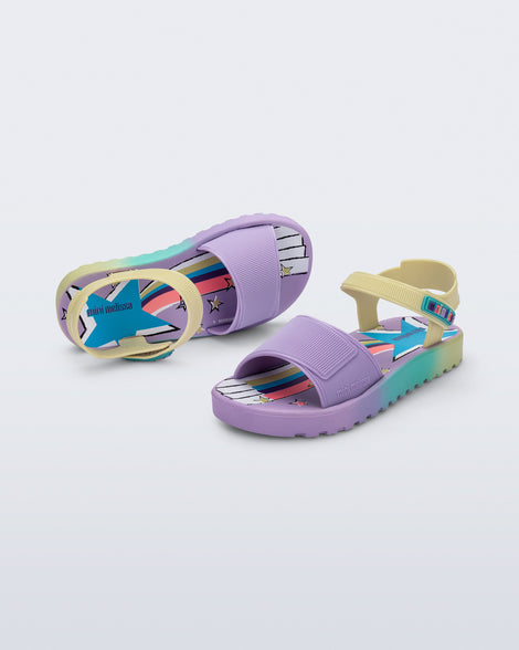 Mini Melissa Colors Lilac/Green