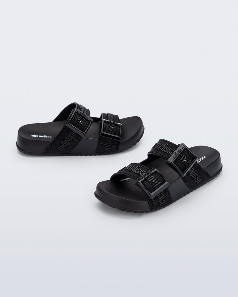 Mini Melissa Cozy Slide M Lover Black