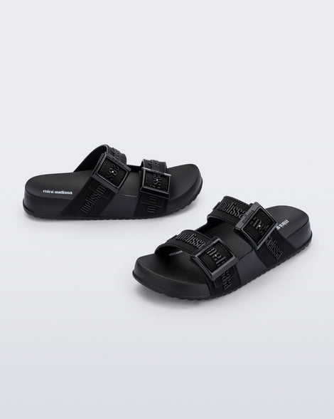 Mini Melissa Cozy Slide M Lover Black
