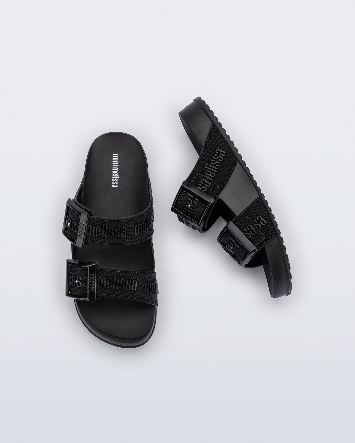 Mini Melissa Cozy Slide M Lover Black
