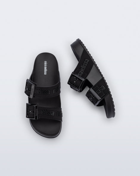 Mini Melissa Cozy Slide M Lover Black