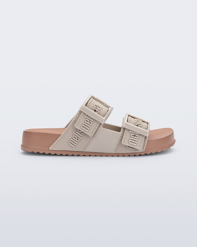 Mini Melissa Cozy Slide M Lover Brown/Beige