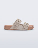 Mini Melissa Cozy Slide M Lover Brown/Beige