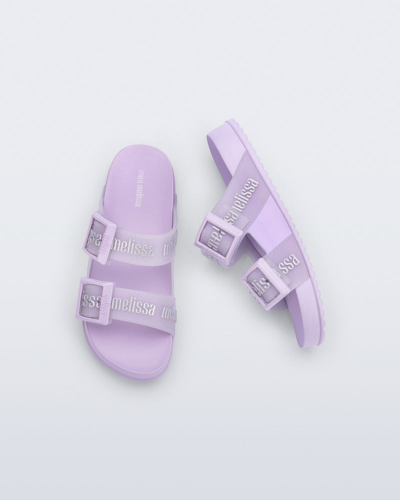 Mini Melissa Cozy Slide M Lover Lilac/Silver