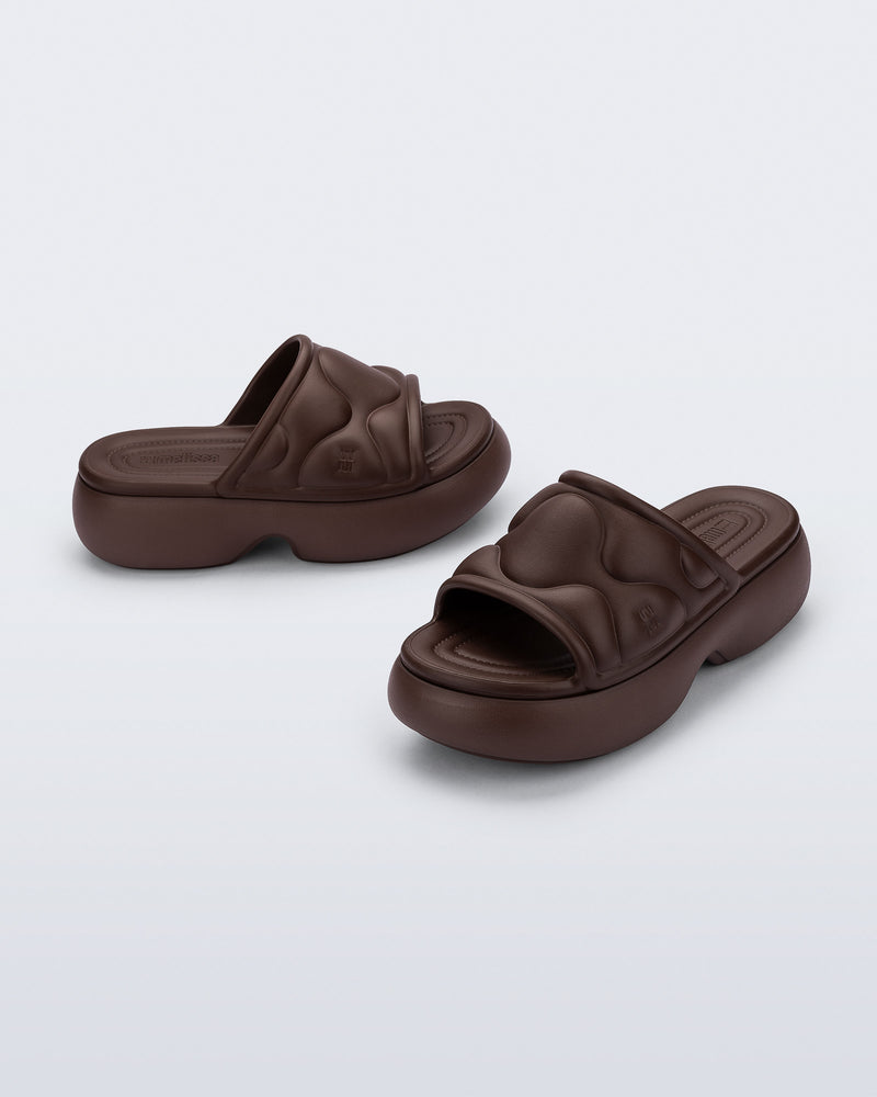 Melissa Free Puff Platform Bronze
