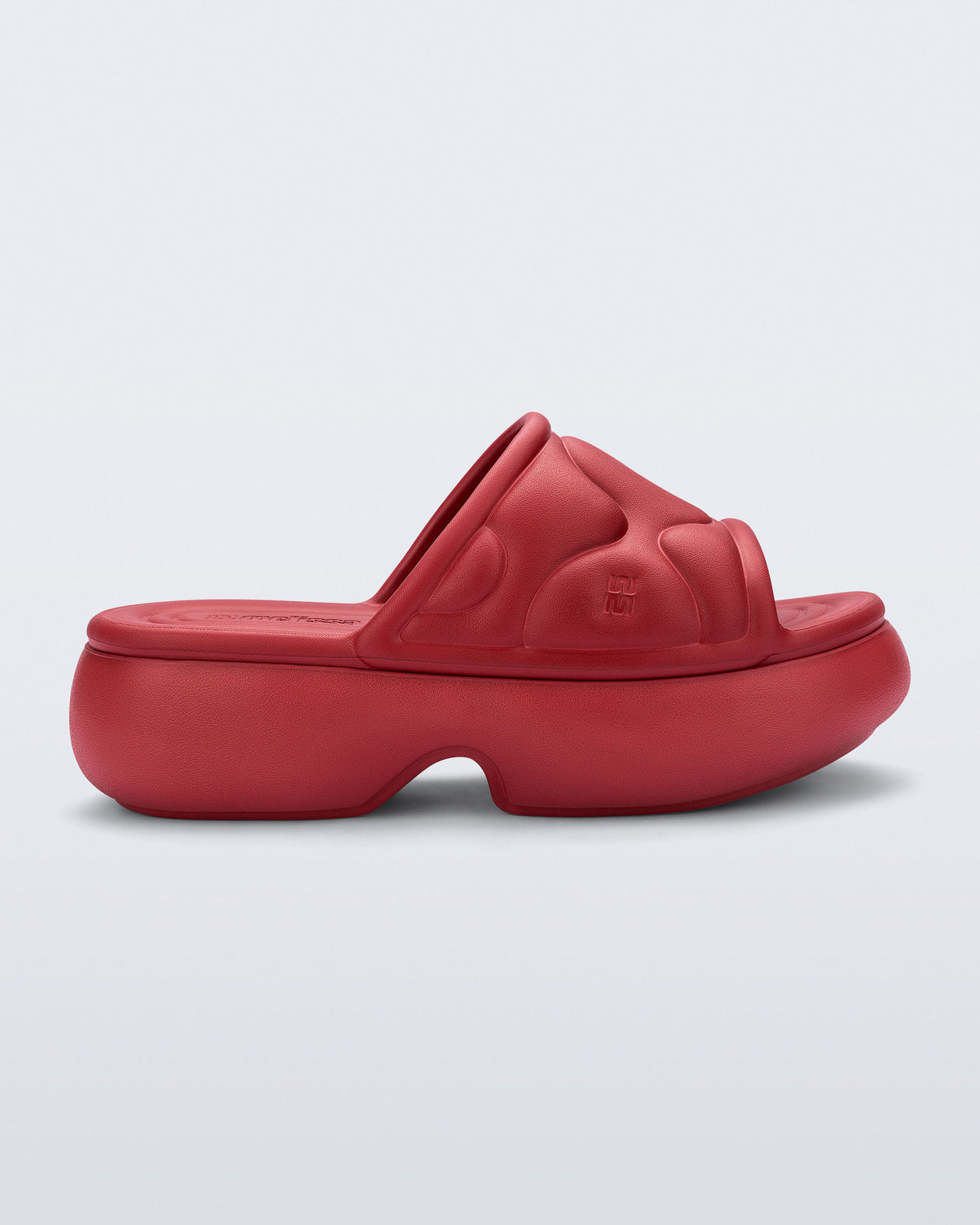 Melissa Free Puff Platform Red