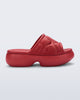 Melissa Free Puff Platform Red