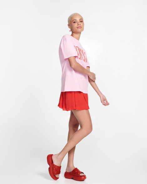 Melissa Free Puff Platform Red