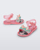 Mini Melissa Mar Sandal Pink/Glitter Pink