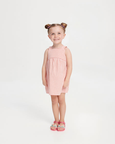 Mini Melissa Mar Sandal Pink/Glitter Pink