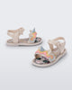 Mini Melissa Mar Sandal Metallic Beige