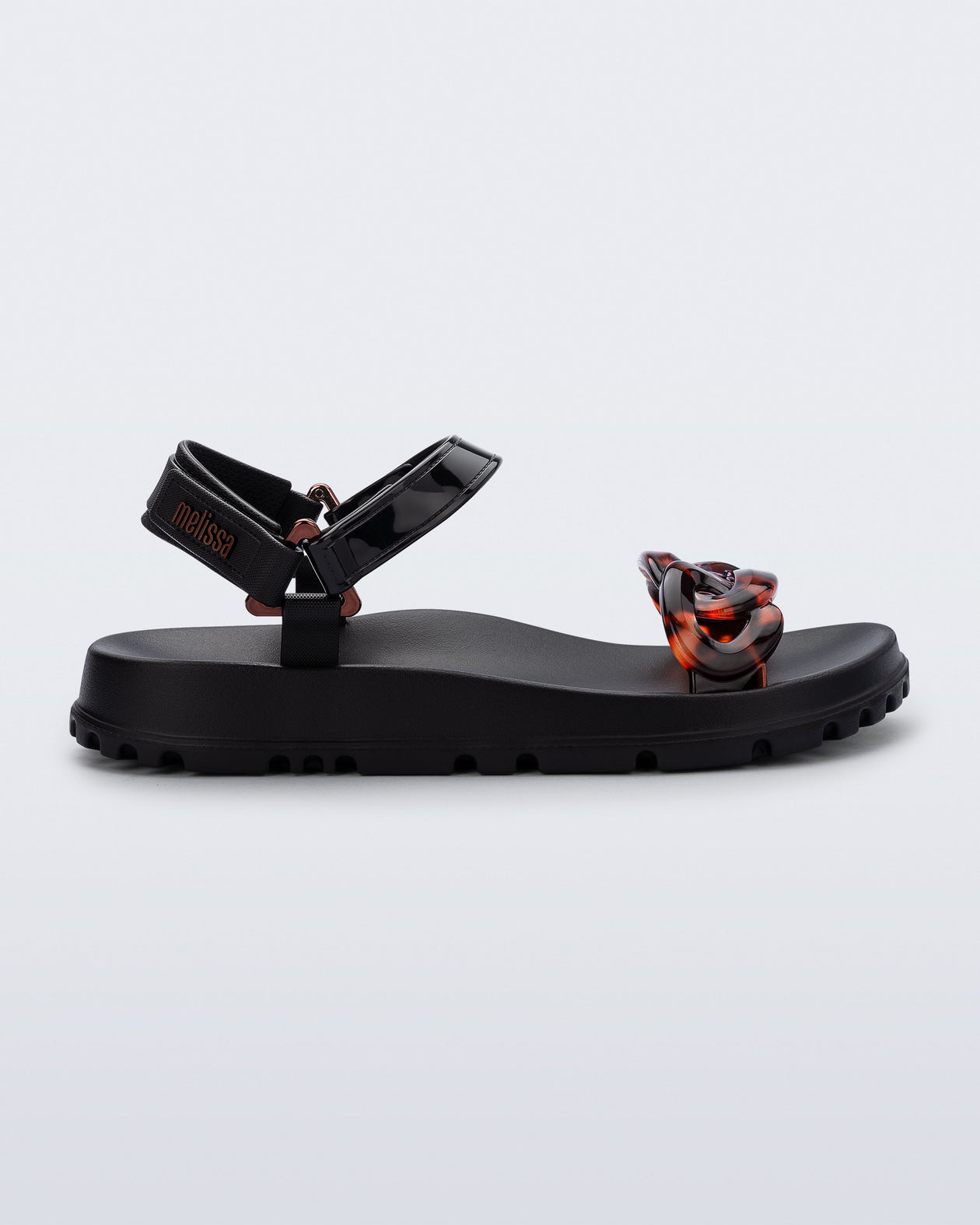 Melissa Glide Black/Tortoise