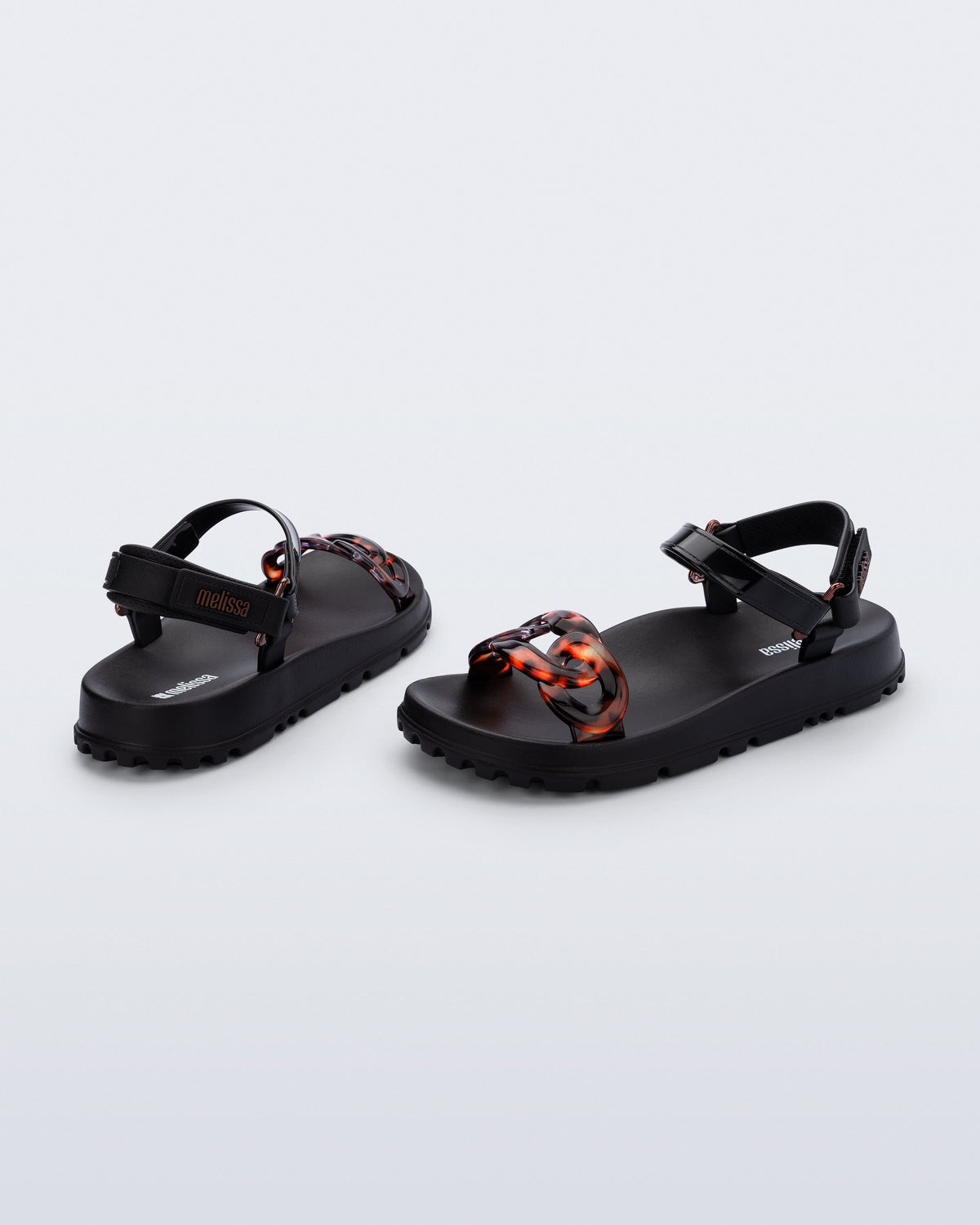Melissa Glide Black/Tortoise
