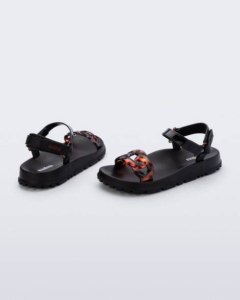 Melissa Glide Black/Tortoise