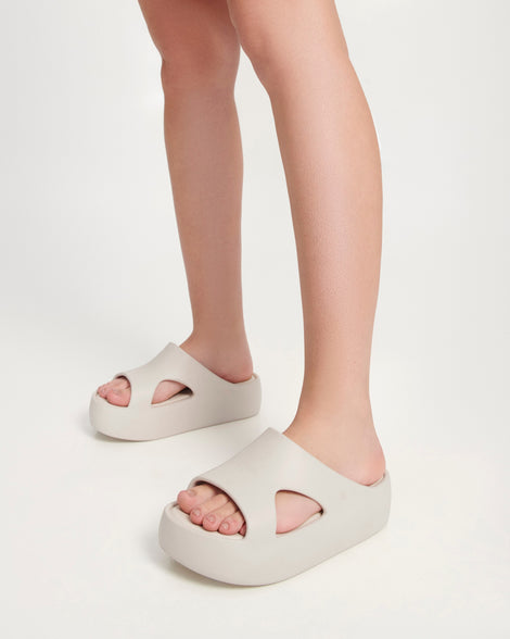 Melissa Free Cut Out Platform Beige