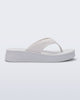 Melissa Sun Flip Flop Flatform White