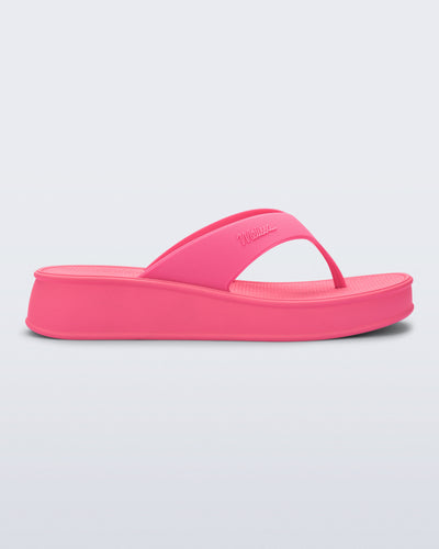Melissa Sun Flip Flop Flatform Pink