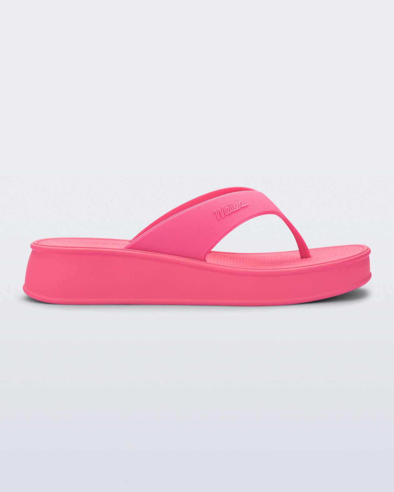 Melissa Sun Flip Flop Flatform Pink