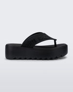 Melissa M Lover Thong Platform Black
