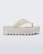 Melissa M Lover Thong Platform Beige