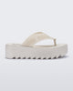 Melissa M Lover Thong Platform Beige