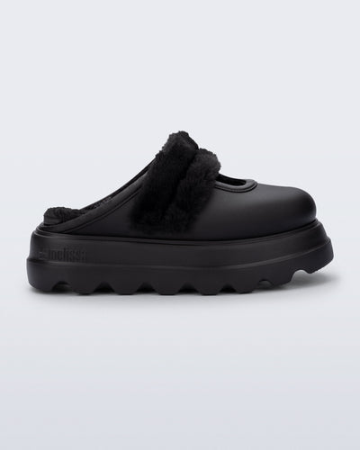 Melissa Clog Platform Warm Matt Black