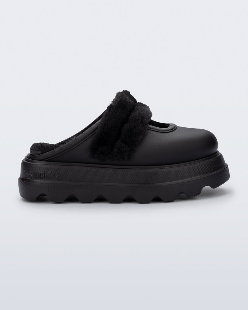 Melissa Clog Platform Warm Matt Black