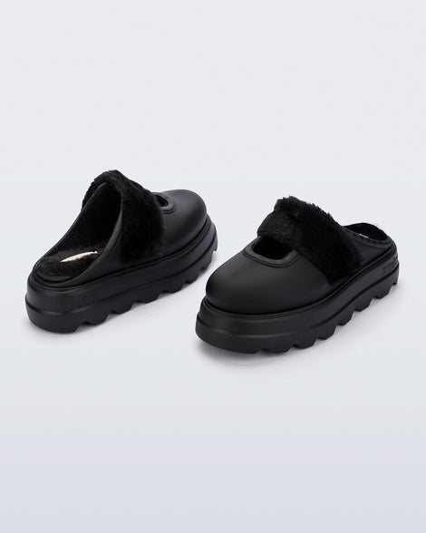 Melissa Clog Platform Warm Matt Black