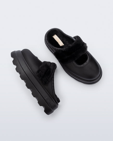 Melissa Clog Platform Warm Matt Black