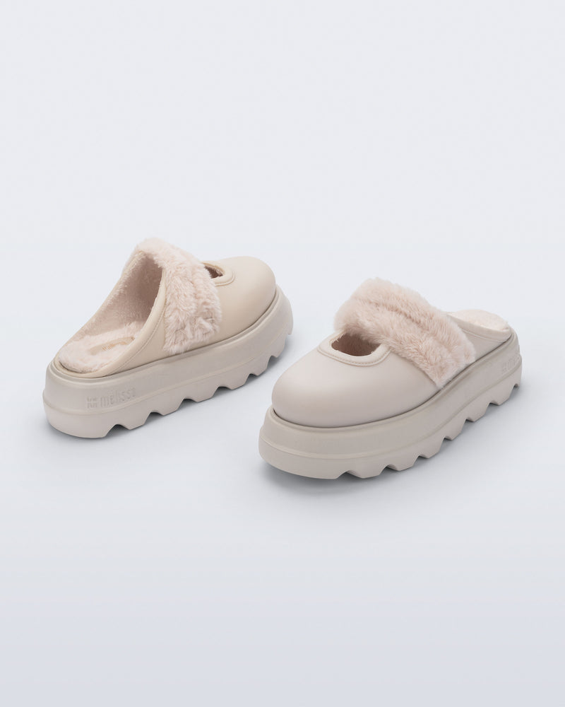 Melissa Clog Platform Warm Matt Beige
