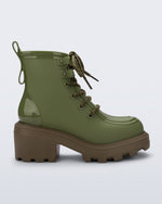 Melissa Track Boot Green/Brown