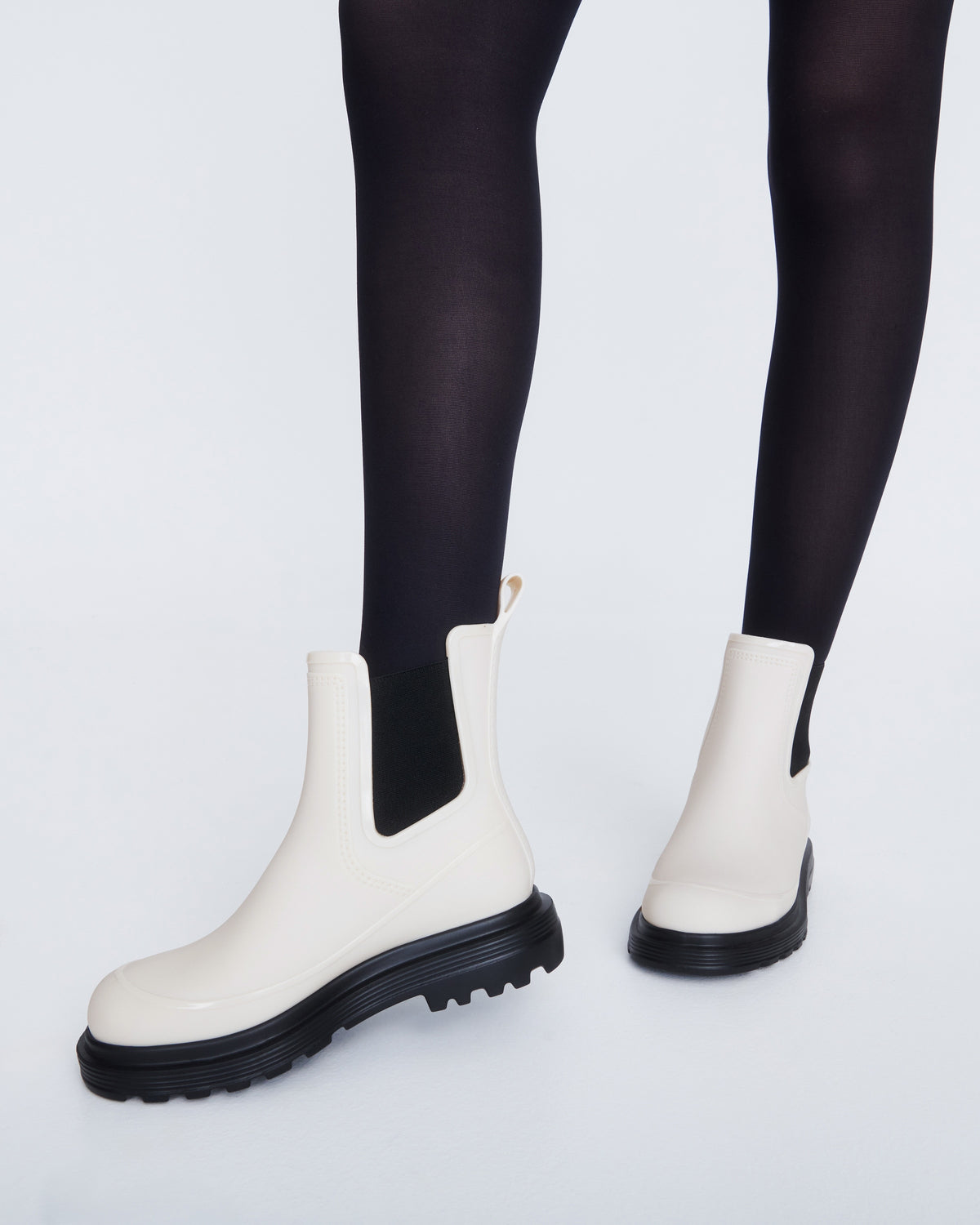Melissa Noir Boot Black/Beige
