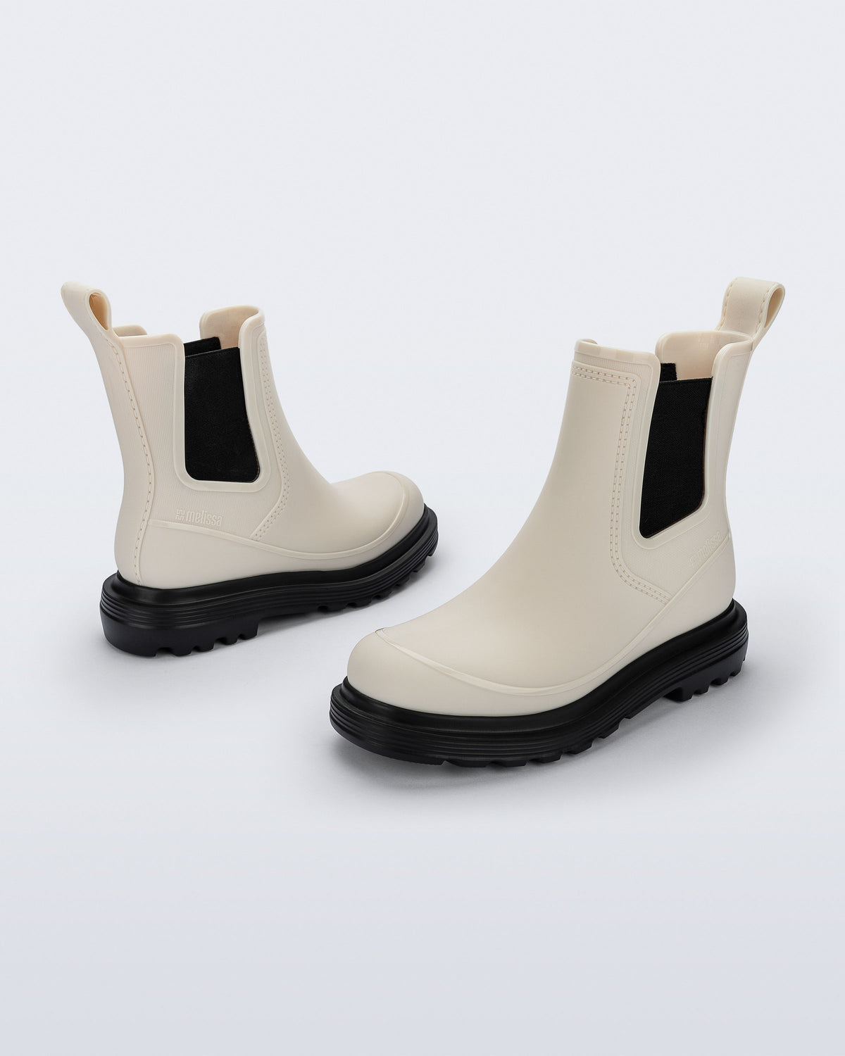 Melissa Noir Boot Black/Beige
