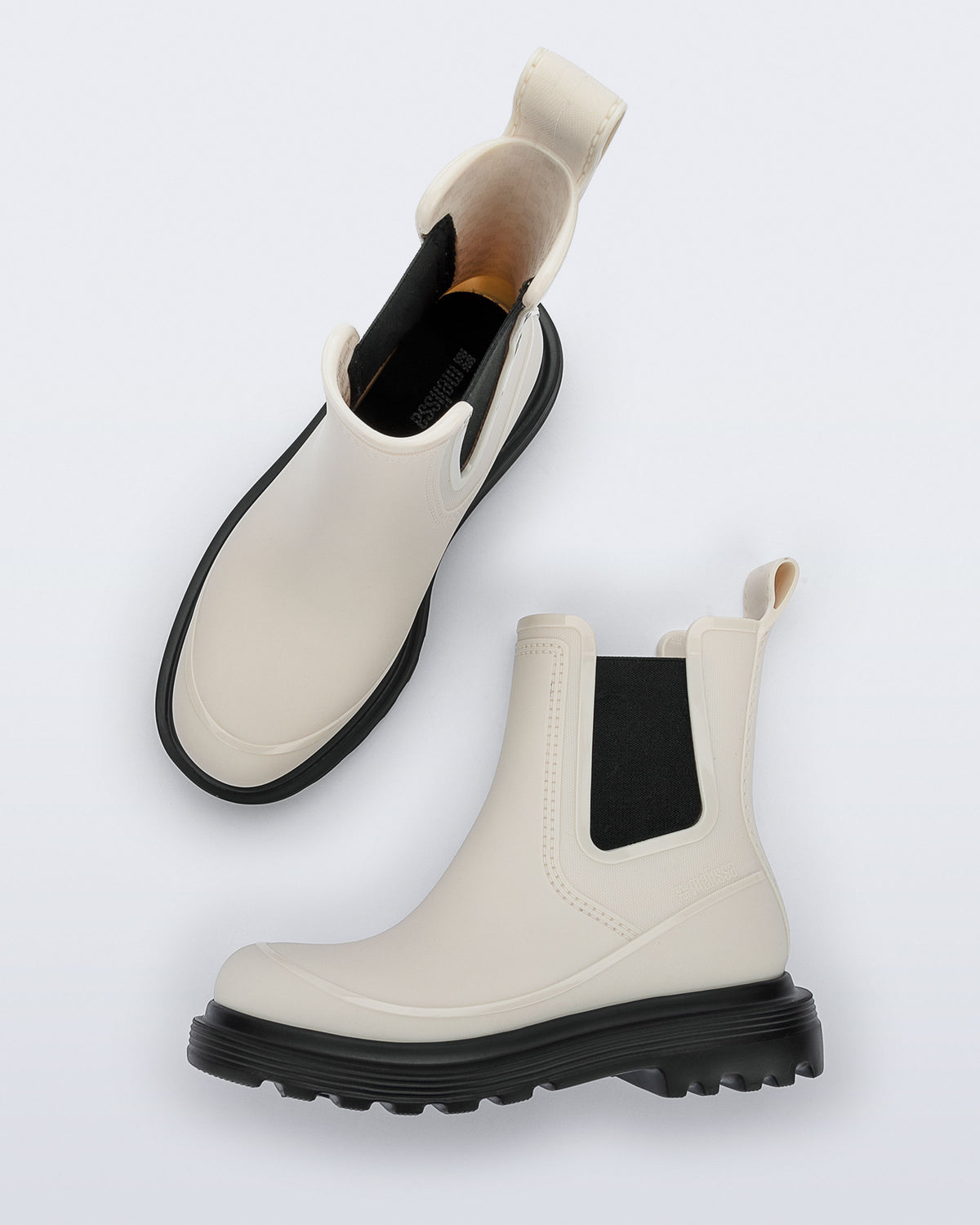 Melissa Noir Boot Black/Beige
