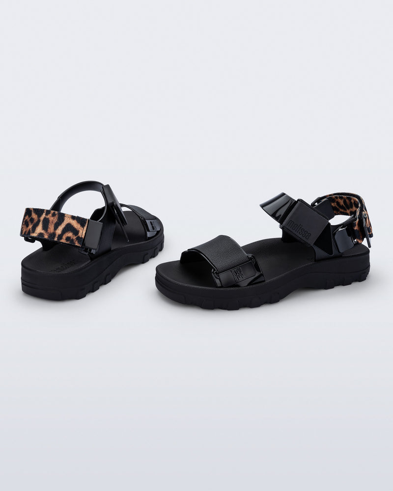 Melissa Kick Off Sandal Low Black