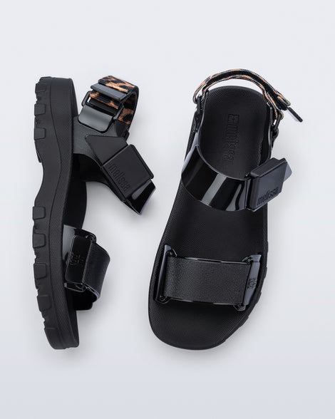 Melissa Kick Off Sandal Low Black
