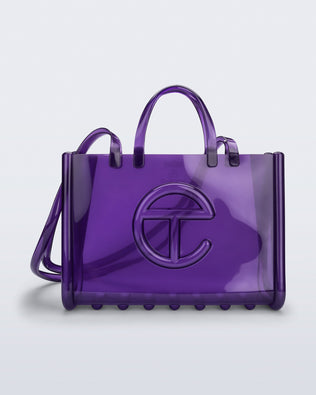 Product element, title Large Jelly Shopper in Purple
 price €250,00