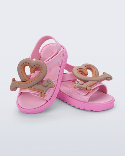 Mini Melissa Joy Pets Pink/Beige