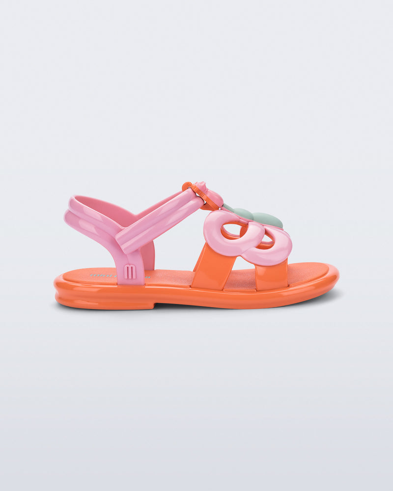 Mini Melissa Hip Butterfly Orange/Pink