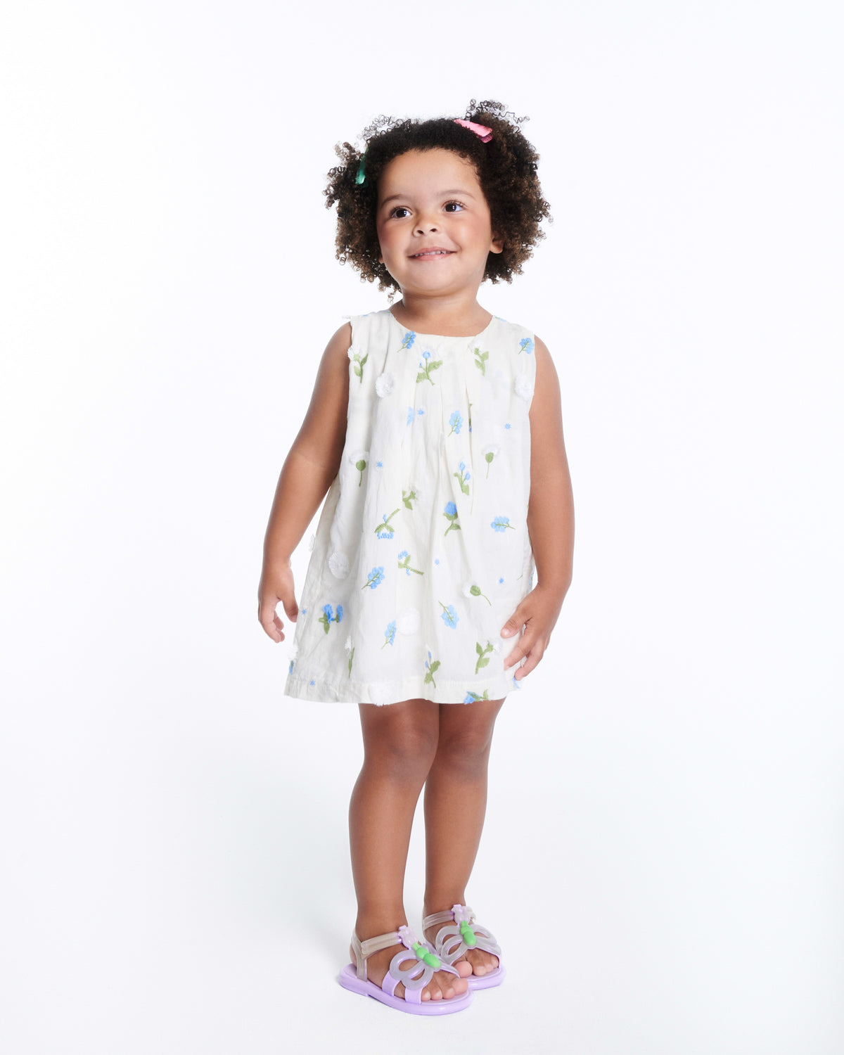 Mini Melissa Hip Butterfly Lilac/Pearlish