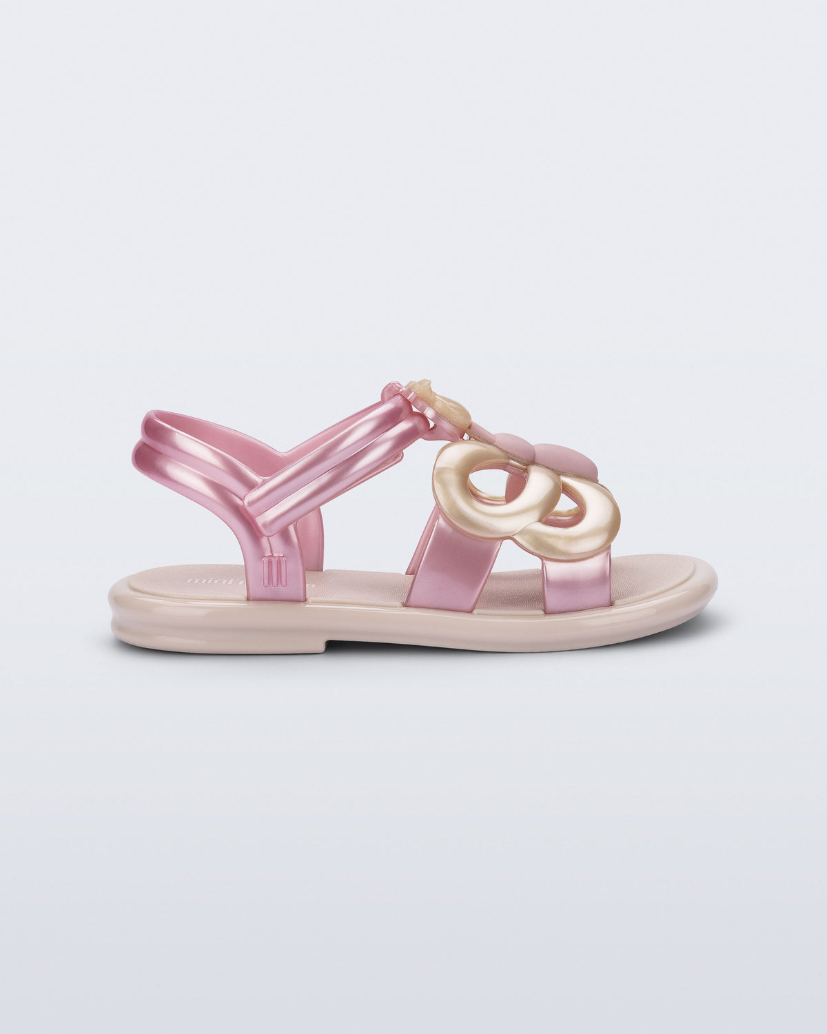Mini Melissa Hip Butterfly Beige/Pink