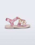 Mini Melissa Hip Butterfly Beige/Pink