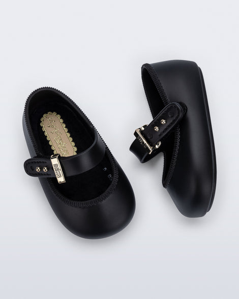 Mini Melissa My First Ballerina Black/Beige