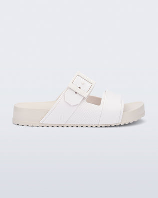 Product element, title Cozy Connection Slide in Beige/White
 price €56,00
