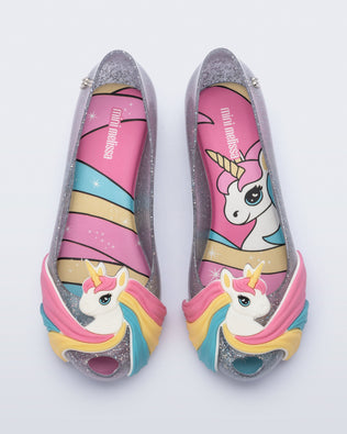 Product element, title Ultragirl Unicorn in Glitter Clear/Pink
 price €47,40