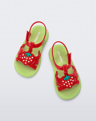 Product element, title Hip Sandal in Pearly Red
 price €34,30