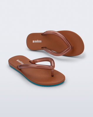 Product element, title Flip Flop Airflow em Castanho/Azul
 price €49,00