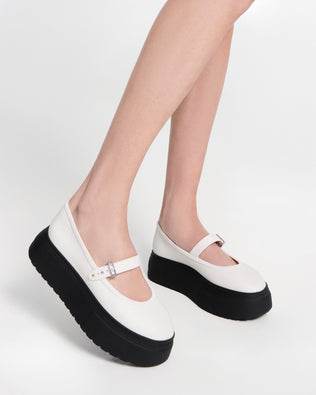 Product element, title Soft Ballerina Platform in Black/White
 price €99,00